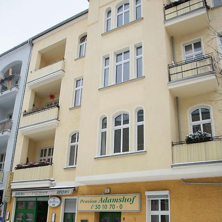 Hotel-Pension Adamshof Berlín Exterior foto